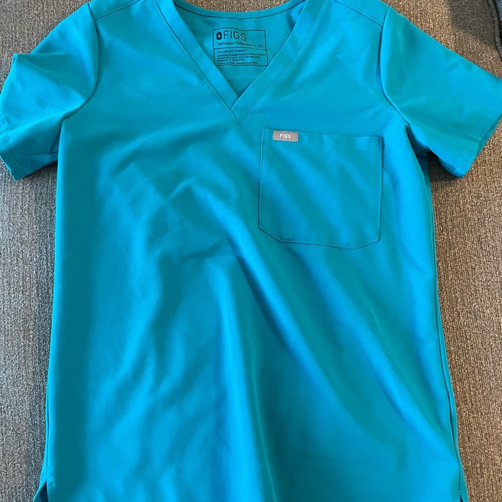 Teal Figs Set: Scrub Top - Catarina XS, Zamora joggers XSP